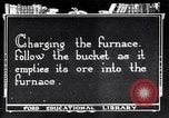 Image of blast furnace and slag pit United States USA, 1920, second 26 stock footage video 65675035528
