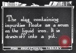Image of blast furnace and slag pit United States USA, 1920, second 56 stock footage video 65675035528