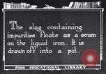 Image of blast furnace and slag pit United States USA, 1920, second 62 stock footage video 65675035528