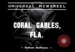 Image of Sam Snead as Santa Claus Coral Gables Florida USA, 1938, second 4 stock footage video 65675035548