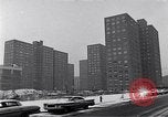 Image of Harlem high rise housing New York City USA, 1963, second 12 stock footage video 65675035549
