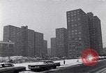 Image of Harlem high rise housing New York City USA, 1963, second 13 stock footage video 65675035549