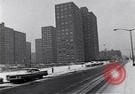 Image of Harlem high rise housing New York City USA, 1963, second 17 stock footage video 65675035549