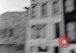 Image of Lenox Avenue, Harlem, New York City, on a snowy day New York City USA, 1963, second 33 stock footage video 65675035550