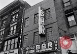 Image of Lenox Avenue, Harlem, New York City, on a snowy day New York City USA, 1963, second 58 stock footage video 65675035550