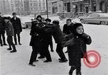 Image of Snow scene in Harlem New York City USA, 1963, second 53 stock footage video 65675035556
