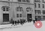 Image of Snow scene in Harlem New York City USA, 1963, second 60 stock footage video 65675035556