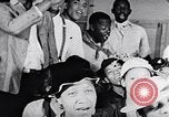 Standbild Afrikanische amerikanische Kirche Service 1940 s United States USA, 1949, aus Sekunde 12 historischem Filmmaterial Videoclip 65675035586