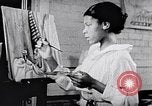 Standbild Negro kunst schule United States USA, 1949, aus Sekunde 20 historischem Filmmaterial Videoclip 65675035592