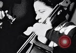 Image of African American chamber quartet at music school United States USA, 1949, second 27 stock footage video 65675035593
