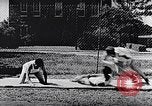 Standbild Negro College athletic Programm United States USA, 1949, aus Sekunde 47 historischem Filmmaterial Videoclip 65675035594