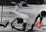 Standbild Negro College athletic Programm United States USA, 1949, aus Sekunde 52 historischem Filmmaterial Videoclip 65675035594
