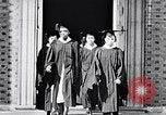 Standbild Tuskegee University Abschlussfeier Tuskegee Alabama USA, 1949, aus Sekunde 11 historischem Filmmaterial Videoclip 65675035596