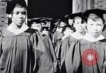 Standbild Tuskegee University Abschlussfeier Tuskegee Alabama USA, 1949, aus Sekunde 17 historischem Filmmaterial Videoclip 65675035596