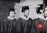 Standbild Tuskegee University Abschlussfeier Tuskegee Alabama USA, 1949, aus Sekunde 31 historischem Filmmaterial Videoclip 65675035596