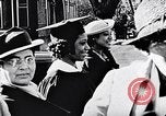 Standbild Tuskegee University Abschlussfeier Tuskegee Alabama USA, 1949, aus Sekunde 46 historischem Filmmaterial Videoclip 65675035596