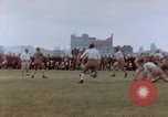 Image of Football field in racecourse infield Tsingtao China, 1946, second 16 stock footage video 65675035638