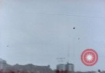 Image of Football field in racecourse infield Tsingtao China, 1946, second 39 stock footage video 65675035638