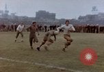 Image of Football field in racecourse infield Tsingtao China, 1946, second 50 stock footage video 65675035638