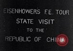 Immagine di Dwight Eisenhower D Taiwan, 1960, secondo 18 filmato di repertorio 65675035654