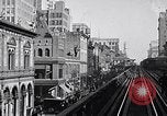 Image of buildings New York City USA, 1916, second 60 stock footage video 65675035664