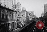 Image of buildings New York City USA, 1916, second 62 stock footage video 65675035664