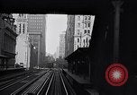 Image of Elevated train of the Interborough Rapid Transit System in Manhattan New York City USA, 1916, second 10 stock footage video 65675035665