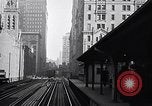 Image of Elevated train of the Interborough Rapid Transit System in Manhattan New York City USA, 1916, second 14 stock footage video 65675035665