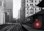 Image of Elevated train of the Interborough Rapid Transit System in Manhattan New York City USA, 1916, second 17 stock footage video 65675035665