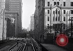 Image of Elevated train of the Interborough Rapid Transit System in Manhattan New York City USA, 1916, second 19 stock footage video 65675035665
