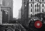 Image of Elevated train of the Interborough Rapid Transit System in Manhattan New York City USA, 1916, second 21 stock footage video 65675035665