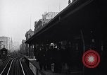 Image of Elevated train of the Interborough Rapid Transit System in Manhattan New York City USA, 1916, second 34 stock footage video 65675035665