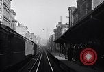 Image of Elevated train of the Interborough Rapid Transit System in Manhattan New York City USA, 1916, second 50 stock footage video 65675035665