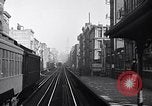 Image of Elevated train of the Interborough Rapid Transit System in Manhattan New York City USA, 1916, second 53 stock footage video 65675035665