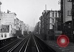 Image of Elevated train of the Interborough Rapid Transit System in Manhattan New York City USA, 1916, second 55 stock footage video 65675035665