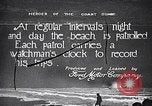 Standbild Küstenwache Strandpatrouille Muskegon Michigan USA, 1916, aus Sekunde 1 historischem Filmmaterial Videoclip 65675035669