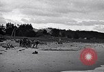 Image of breeches buoy rescue Muskegon Michigan USA, 1916, second 43 stock footage video 65675035670
