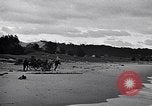 Image of breeches buoy rescue Muskegon Michigan USA, 1916, second 47 stock footage video 65675035670