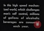 Image of drunken man New York City USA, 1939, second 3 stock footage video 65675035677