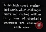 Image of drunken man New York City USA, 1939, second 4 stock footage video 65675035677