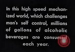Image of drunken man New York City USA, 1939, second 10 stock footage video 65675035677