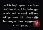 Image of drunken man New York City USA, 1939, second 11 stock footage video 65675035677