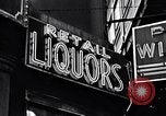 Image of drunken man New York City USA, 1939, second 20 stock footage video 65675035677
