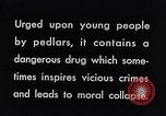 Image of marijuana cigarette New York City USA, 1939, second 21 stock footage video 65675035678