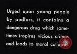 Image of marijuana cigarette New York City USA, 1939, second 22 stock footage video 65675035678