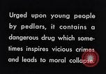 Image of marijuana cigarette New York City USA, 1939, second 29 stock footage video 65675035678