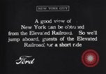 Standbild Harlem Hochbahn New York City USA, 1916, aus Sekunde 1 historischem Filmmaterial Videoclip 65675035687