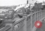 Image of Seam locomotive pulling train up the West side of Manhattan New York City USA, 1915, second 7 stock footage video 65675035688