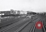 Image of Seam locomotive pulling train up the West side of Manhattan New York City USA, 1915, second 11 stock footage video 65675035688