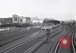 Image of Seam locomotive pulling train up the West side of Manhattan New York City USA, 1915, second 12 stock footage video 65675035688